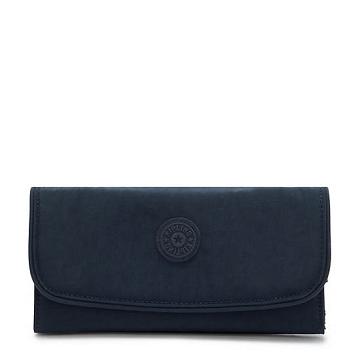 Portfele Kipling Money Land Snap Wallet Niebieskie | PL 1028PJ